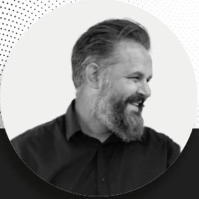 Founder portrait placeholder — Stéphane